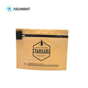 China Supplier Stand Up Mylar Biodegradable Child Proof Zipper Locking