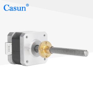 3A Linear Nema 17 42SHD0003-85NK Stepper Motor With 4 Lead Screw Captive 2 Phase