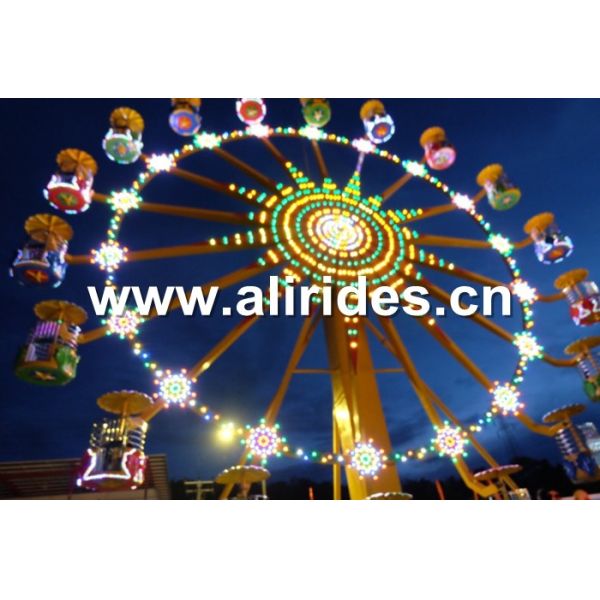 Christmas mini ferris wheel for shopping mall amusement rides for sale kiddy ride