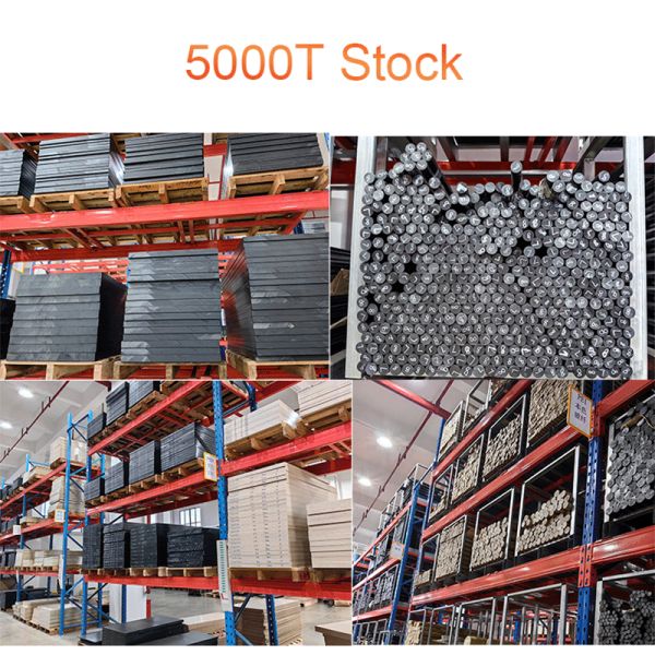 Thickness 20mm Virgin Pure Engineering PEEK Plastic Sheet Custom