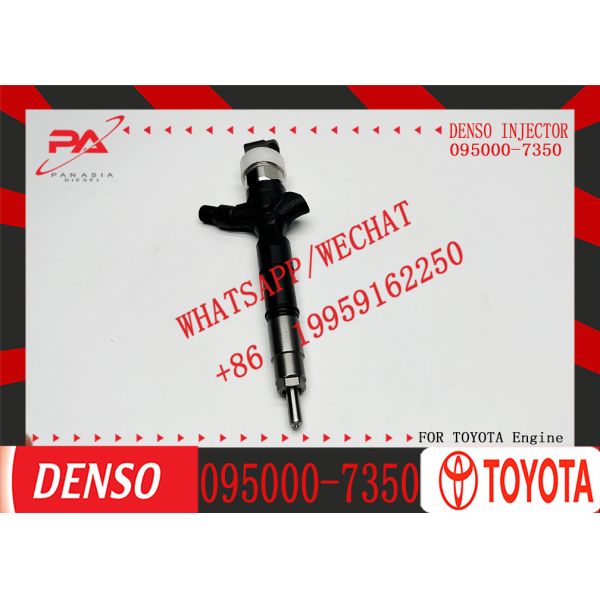 Diesel Fuel Common Rail Injector 095000-7350 23670-30210 For TOYOTA LAND CRUISER 1KD-FTV D-4D PRADO J120 EURO Truck Engine Parts