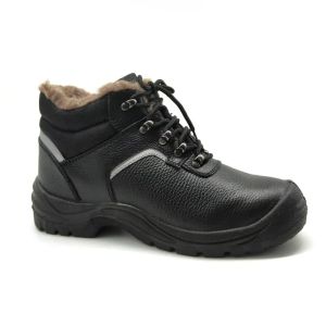 Unisex Ankle Safety Shoes Comfortable Mens Warm Work Boots For Winter