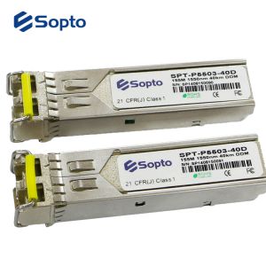 1550nm LC Interface 155M 40km Fiber Optic Transceiver
