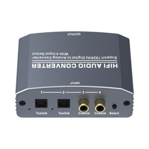 3.5mm Stereo Audio 192KHz Digital To Analog Converter