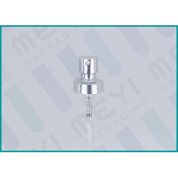 Buy Shiny Silver Perfume Spray Pump , 15 / 400 FEA 15mm Crimp Mist Spray Pump at wholesale prices