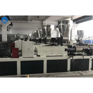 One Screw Plastic Pipe Making Machine / Ppr Pipe Production Line For Different