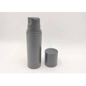 Matte Airless Lotion Bottle , Cosmetic Airless Pump Bottles Label Printing