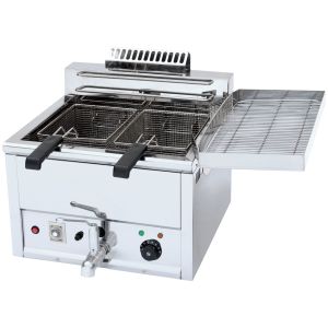 Quality Commercial Deep Fryer Machine Kitchen Restaurant Electric Fryer With Timer for sale