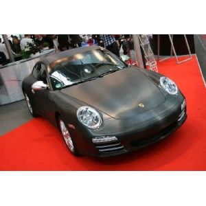 China matt black sticker with bubble free on sale