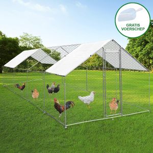 Quality Air Circulation PE Cover Chicken Run Kennel For Poultry for sale