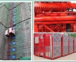 Buy 3200kgs Painted Hot Dipped Scaffold Construction Site Elevator at wholesale prices