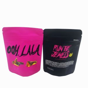 OPP Stand Up ziplockk Bags 28g Volume Laminated Mylar Sealing Foil Pouches