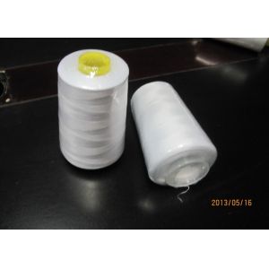Quality Heat Treated Raw White Sewing Thread , 100% Polyester 40s/2 for sale