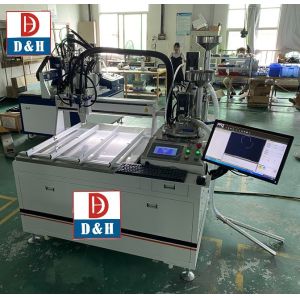 2 Part Silicone Epoxy Resin Meter Mix CNC Glue Dispensing Machine with Easy