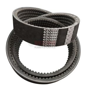 Smooth Power Transmission Cogged V Belt ISO1813 Standard with Static Conductivit