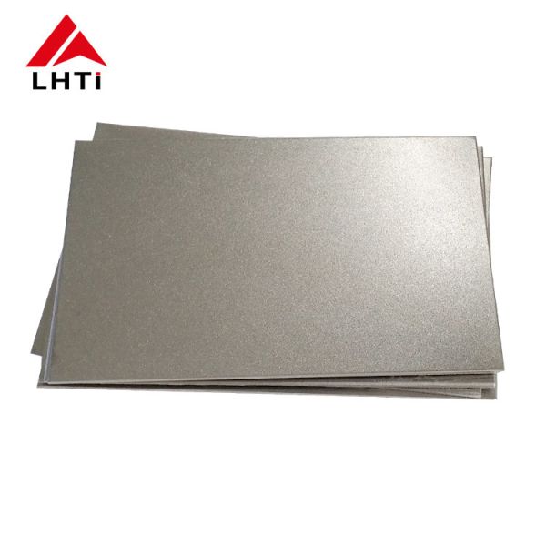 Buy Straight GR7 Polished Alloy Titanium Sheet Cold Rolled Ti Plates at wholesale prices