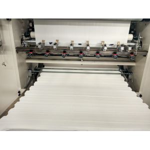 Automatic Box Drawing V Fold Facial Tissue Paper Making Machine