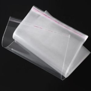 China Recyclable Self Sealing Cellophane Bags Transparent Clear Cello Plastic Poly Bag on sale