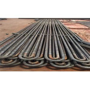 Inverted Carbon Steel Boiler Reheater Coil With Proper Steam Drainage