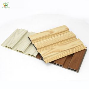 Customized Versatile Breathable Triple-Hole Grating Board Durable Wpc Fluted