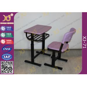 Eco Friendly PP Material Student Desk And Chair Set For International School