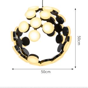 Aluminum Modern Led Ceiling Chandelier Hanging Pendent Lights