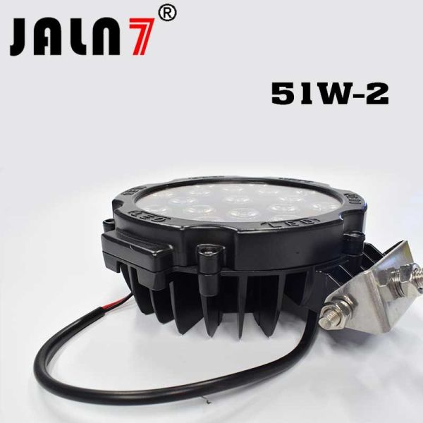 Led Work Light JALN7 51W Car Driving Lights Fog Light Off Road Lamp Car Boat Truck SUV JEEP ATV Led Light