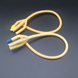 Latex Triple Way Catheter
