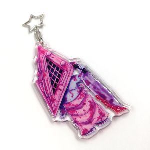 CMYK Printed Anime Bag Charms Multifunctional Commemorative Gifts