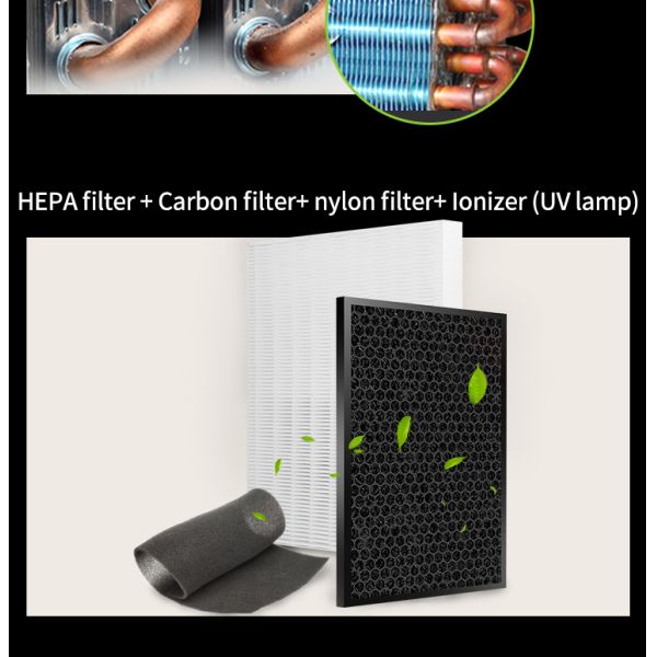 25L/D Air Purifier and Dehumidifier with Disinfection Function