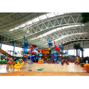 50 Persons 30m3/H Aqua Playground Pirate Ship Water House