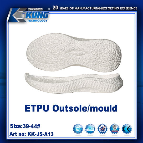 Non Toxic TPU Rubberized EVA Sole Waterproof Rubber Traction Outsole
