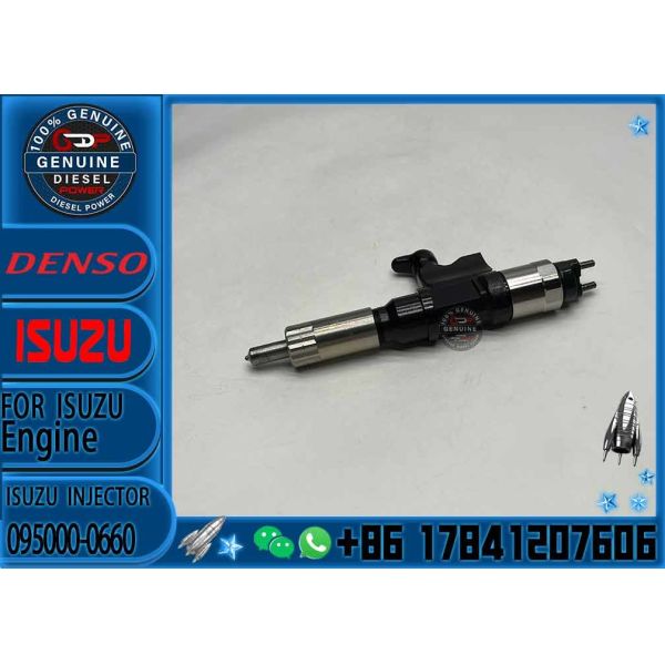 095000-0660 Fuel Injector For Isuzu Excavator 8-98284393-0 095000-5340 095000-5342 095000-5345 095000-5353