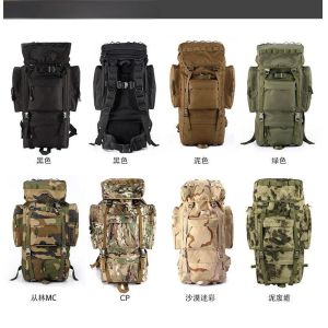 65L Military Camouflage Tactical Shoulder Bag Multifunctional For Men