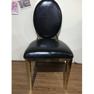 High Density Sponge Filled 44cm 92cm SS Dining Chairs