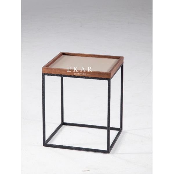 Buy Living Room Modern Stainless Steel Coffee Side Table at wholesale prices