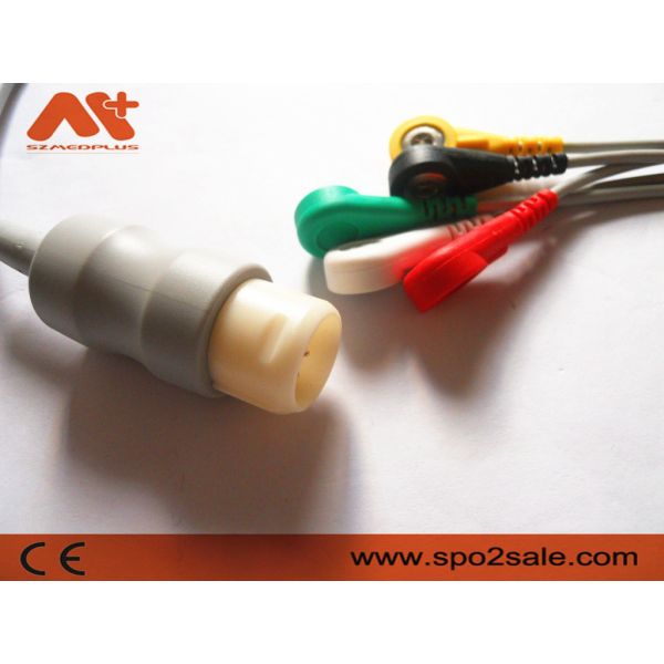 Buy Philips Compatible 5 Lead Snap Direct-Connect ECG Cable - M1736A at wholesale prices