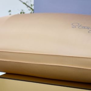 300tc Golden Mulberry Silk Three-dimensional Composite Pillow Customized Thread