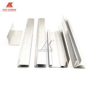 Anodized Silver Large Aluminum Profiles Angle Aluminium Profile For Flight Case