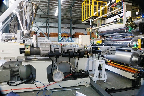 2-5mm Single Layer Or Multi Layer Sheet PVC Artificial Marble Sheet Machine