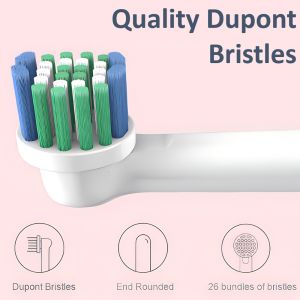 360 Rotating Electric Toothbrush Rechargeable EU-Patent Toothbrush With Round