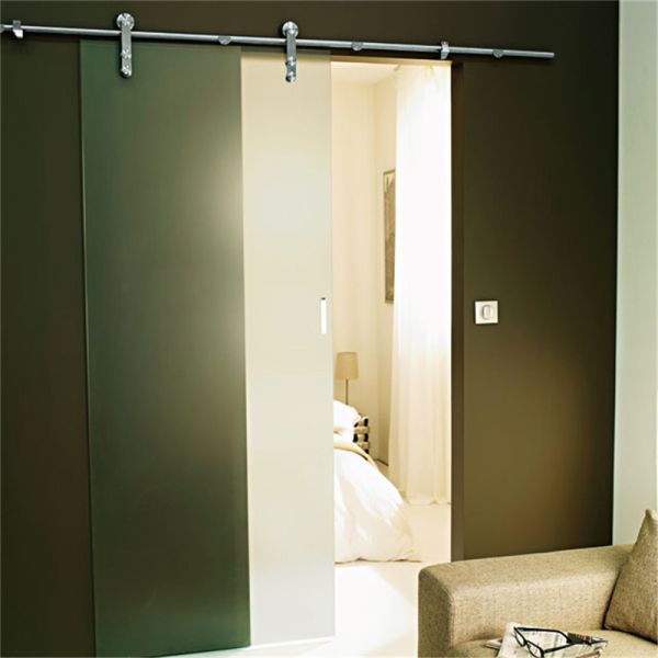 Customized Size Tempered Glass Door Clear Frameless For Bathroom