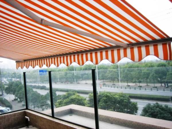 High Quality Waterproof Retractable Awning 4m Wall Mounted Canopy Outdoor