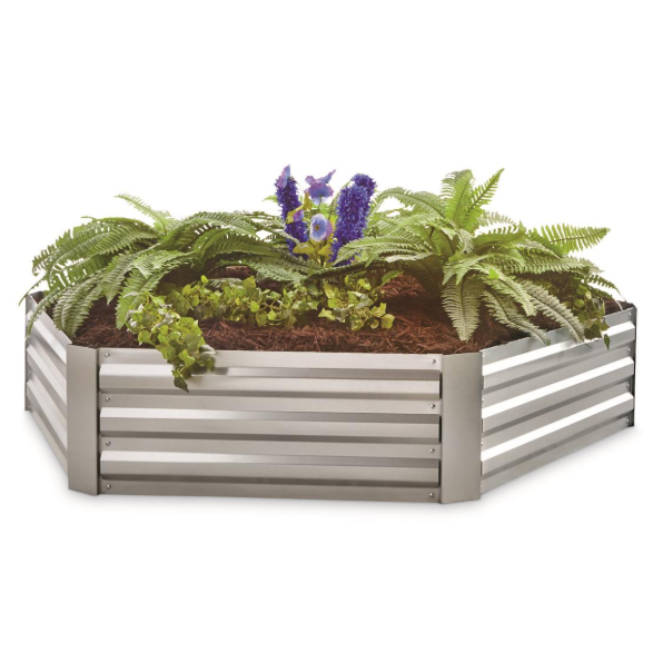 Rectangular L240cm Galvanized Garden Beds For Outdoor