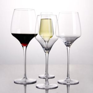 Slant Industries 450ml Wine Glass , Unique Shaped Crystal Champagne Glasses