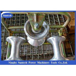 Aluminum Rollers Stringing 200mm Heavy Duty Cable Rollers