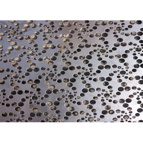 Cloverleaf Aluminum Perforated Metal Mesh Sheet For Various Corrosive Environmen