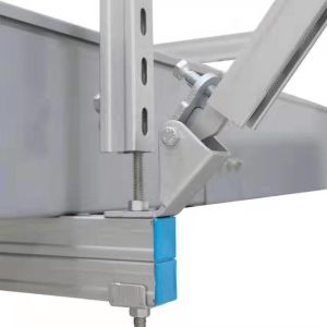 Hot Dipped Galvanized Steel Unistrut Channel Mounting Brackets / Supporting