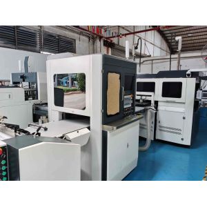 Wedding Candy Gift Rigid Automatic Box Manufacturing Machine 300gsm With Visual