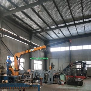 High Efficiency Marine Telescopic Boom Crane Hydraulic System